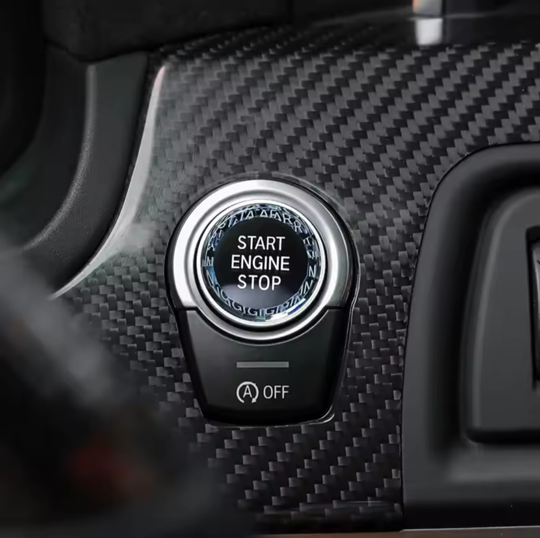 Bouton de démarrage Start/Stop Cristal pour BMW Série 2 F22 (2013 à 2021), vue 4
