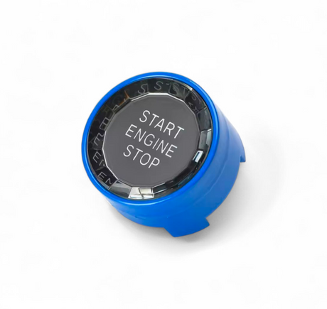 Bouton de démarrage Start/Stop Cristal pour BMW Série 3 F30 (2011 à 2019), coloris beige clair