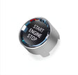 Bouton de démarrage Start/Stop Cristal pour BMW Série 5 F10 (2010 à 2017), coloris argent