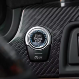 Bouton de démarrage Start/Stop Cristal pour BMW Série 5 F10 (2010 à 2017), vue 4