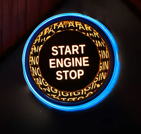 Bouton de démarrage Start/Stop Cristal pour BMW Série 5 F10 (2010 à 2017), vue 8