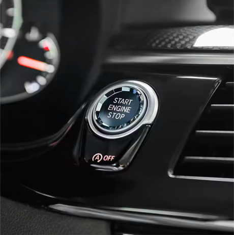Bouton de démarrage Start/Stop Cristal pour BMW Série 7 F01 (2008 à 2015), vue 3