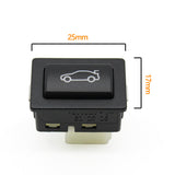 Bouton d'ouverture et déverrouillage de coffre pour BMW Série 7 F01 (2008 à 2015), vue 3