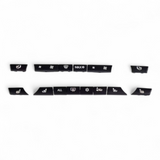 Boutons de chauffage et climatisation pour BMW Série 5 F10 (2010 à 2017), vue 9