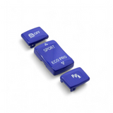 Boutons de Console Centrale Modes de Conduite Performance Rouges Bleus Noirs pour BMW Série 1 F20 (2011 à 2019), coloris bleu