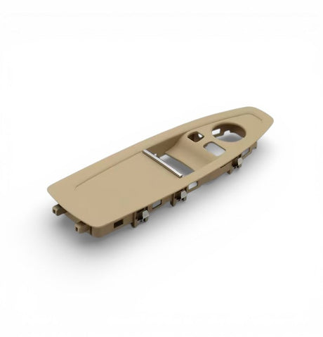 Cache Commutateur de Lève-Vitres pour BMW Série 1 F20 (2012 à 2019), coloris beige veneto, conducteur (2 vitres électriques)