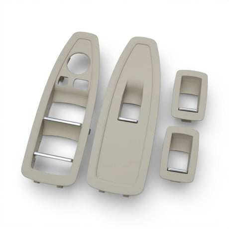 Caches Commutateurs de Lève-Vitres pour BMW Série 4 F32 (2013 à 2020), coloris chrome, vue 5