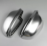Coques de rétroviseurs argent mat pour Audi A5, S5, RS5 B8 (2007 à 2016), vue 2