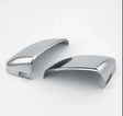 Coques de rétroviseurs argent mat chromé pour Audi A3 8V (2012 à 2020), avec side assist