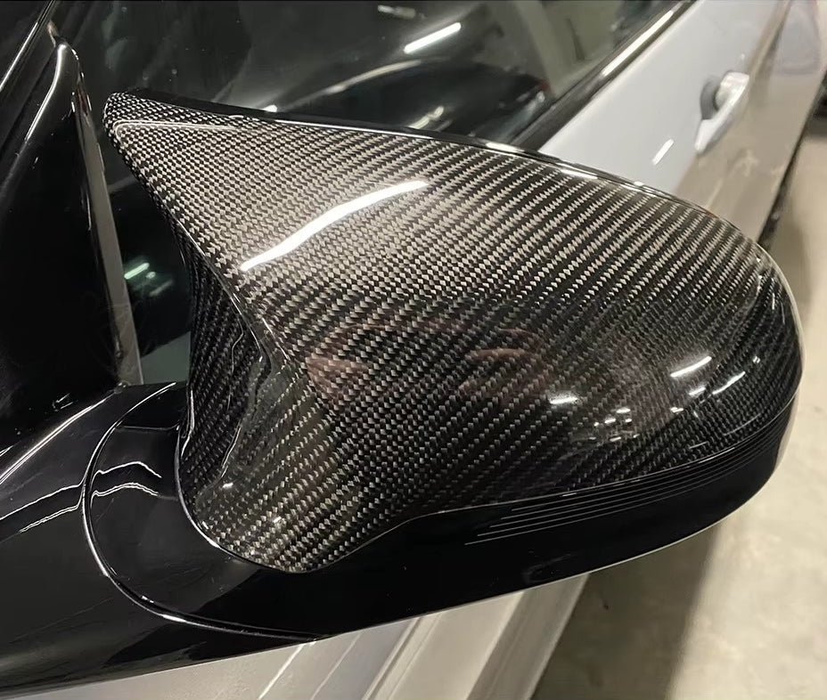 Coques de rétroviseurs carbone pour BMW M3 F80 (2014 à 2018), vue 2