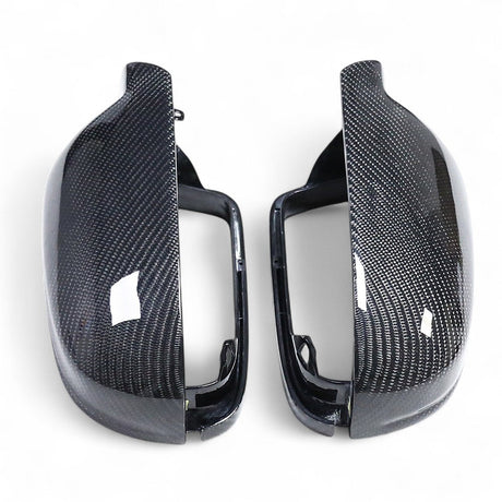 Coques de rétroviseurs fibre de carbone pour Audi A3, S3, RS3 8P (2008 à 2013), véritable fibre de carbone, vue 9