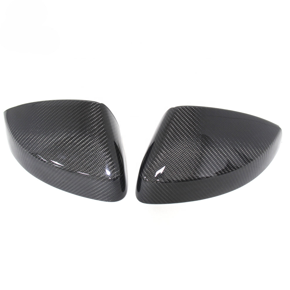 Coques de rétroviseurs fibre de carbone pour Audi A3 S3 RS3 8V (2012 à 2020), réelle fibre de carbone, sans side assist