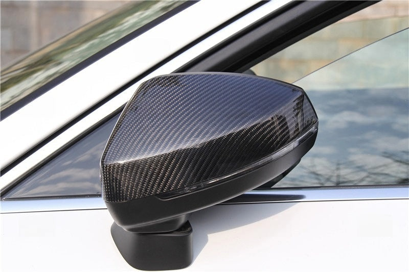 Coques de rétroviseurs fibre de carbone pour Audi A3 S3 RS3 8V (2012 à 2020), vue 5