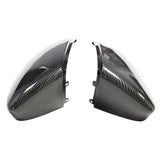Coques de rétroviseurs en fibre de carbone pour Audi A3 S3 RS3 8Y (2020 à 2025), sans side assist, réelle fibre de carbone