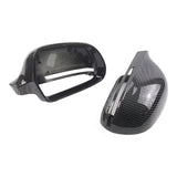 Coques de rétroviseurs fibre de carbone pour Audi A4, S4, RS4 B8 (2008 à 2015)