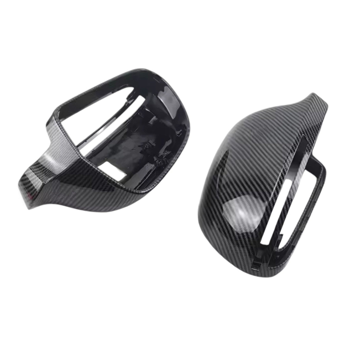 Coques de rétroviseurs fibre de carbone pour Audi A4, S4, RS4 B8 (2008 à 2015), vue 5