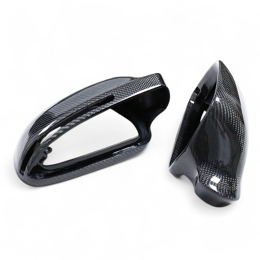 Coques de rétroviseurs fibre de carbone pour Audi A4, S4, RS4 B8 (2008 à 2015), vue 7