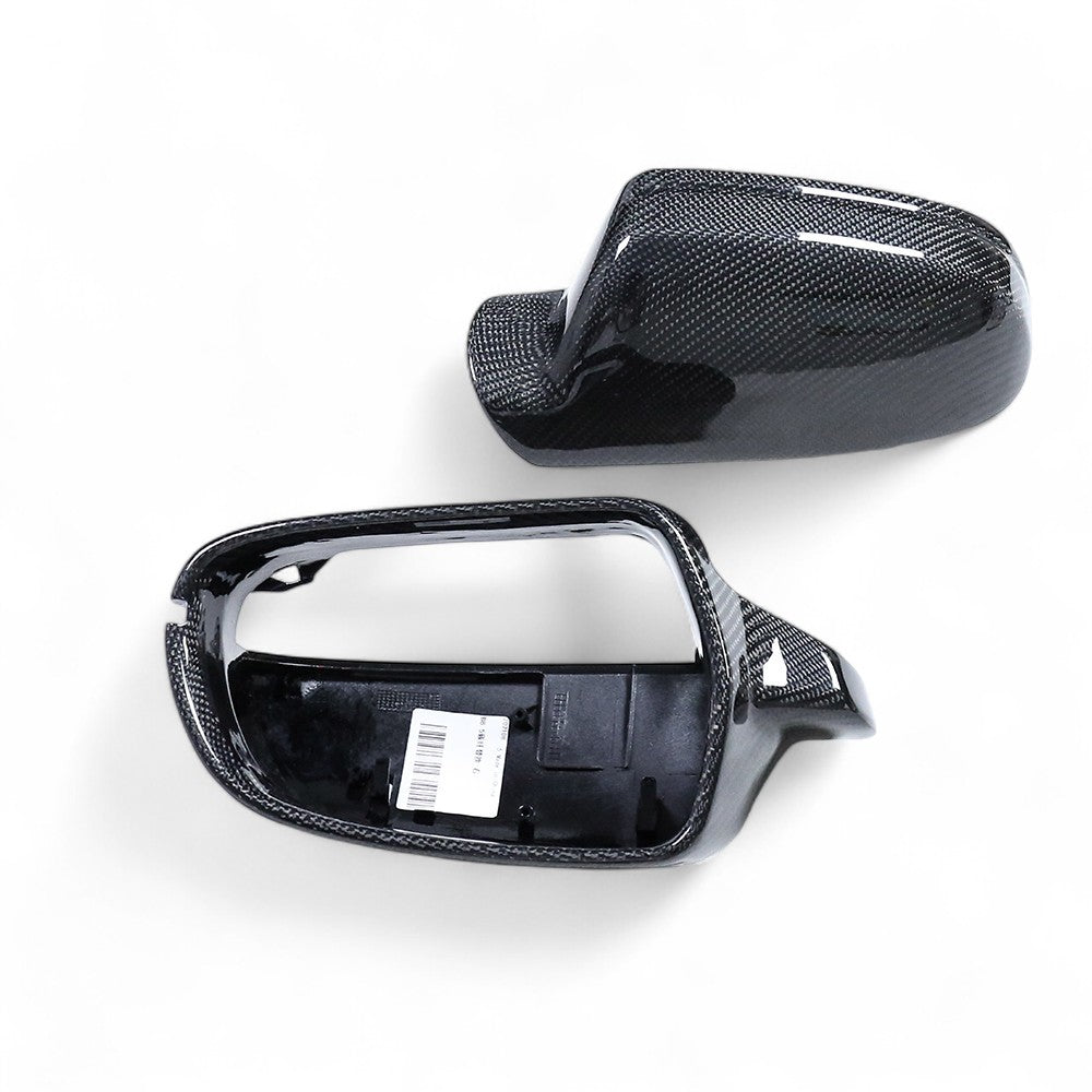 Coques de rétroviseurs fibre de carbone pour Audi A4, S4, RS4 B8 (2008 à 2015), vue 10
