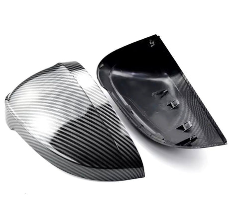 Coques de rétroviseurs fibre de carbone pour Audi A4, S4, RS4 B9 (2017 à 2022), vue 7