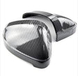 Coques de rétroviseurs fibre de carbone pour Audi A5, S5, RS5 B9 (2017 à 2022), sans détecteur d'angle mort, réplique carbone