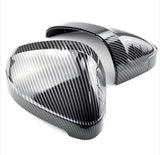 Coques de rétroviseurs fibre de carbone pour Audi A5, S5, RS5 B9 (2017 à 2022), sans détecteur d'angle mort, réplique carbone