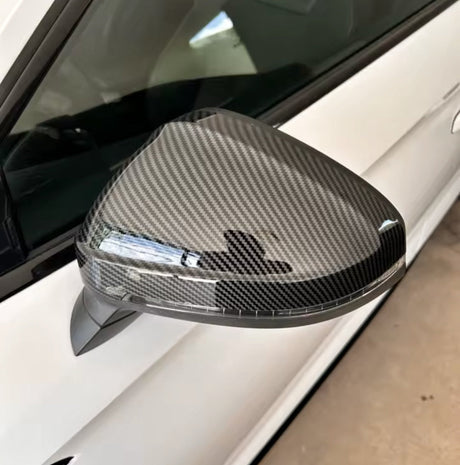 Coques de rétroviseurs fibre de carbone pour Audi A5, S5, RS5 B9 (2017 à 2022), vue 2