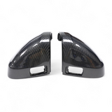 Coques de rétroviseurs fibre de carbone pour Audi A5, S5, RS5 B9 (2017 à 2022), avec détecteur d'angle mort