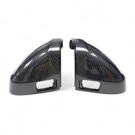 Coques de rétroviseurs fibre de carbone pour Audi A5, S5, RS5 B9 (2017 à 2022), avec détecteur d'angle mort