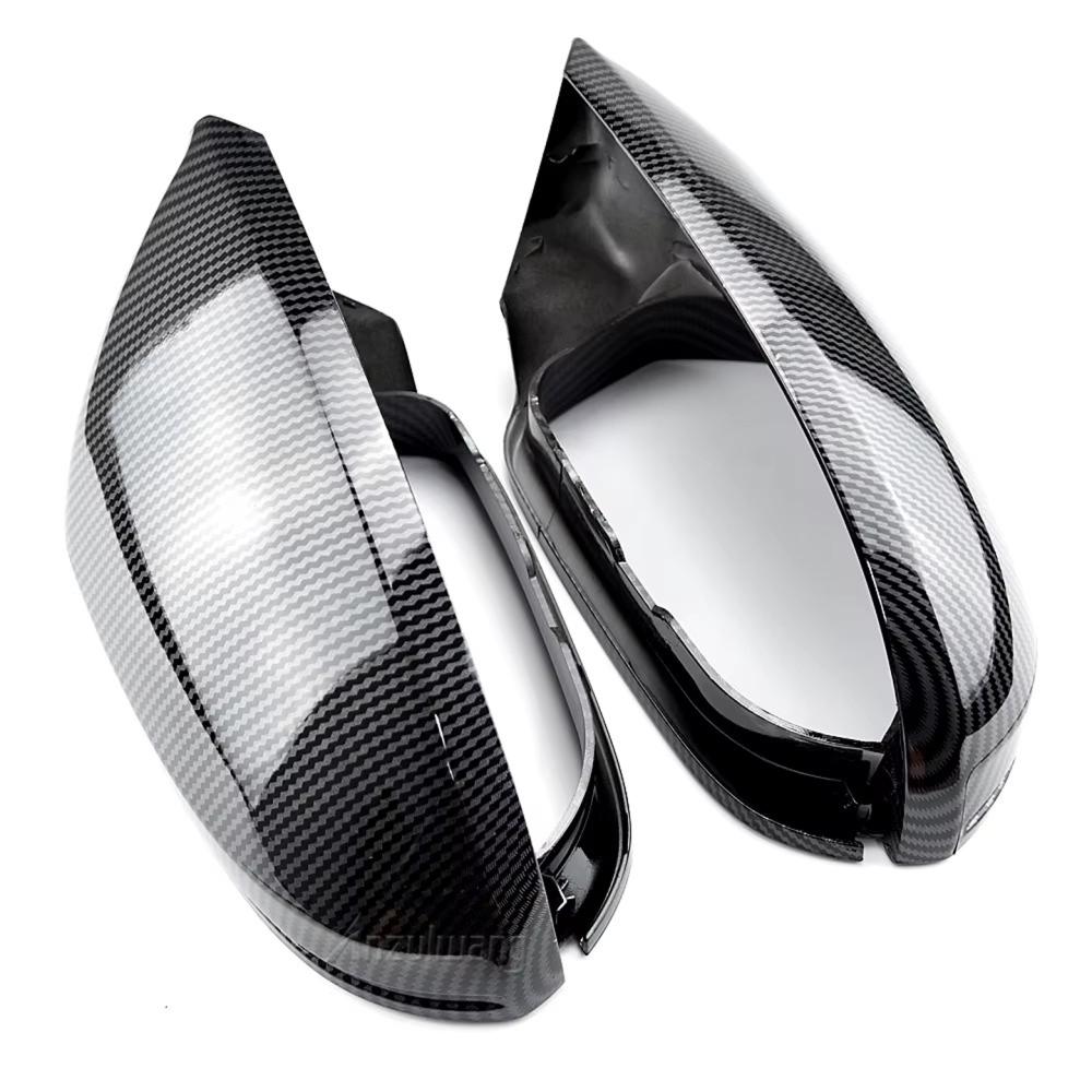 Coques de rétroviseurs fibre de carbone pour Audi A6, S6, RS6 C7 (2012 à 2018)
