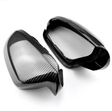 Coques de rétroviseurs fibre de carbone pour Audi A6, S6, RS6 C7 (2012 à 2018), sans assistant de ligne, réplique carbone