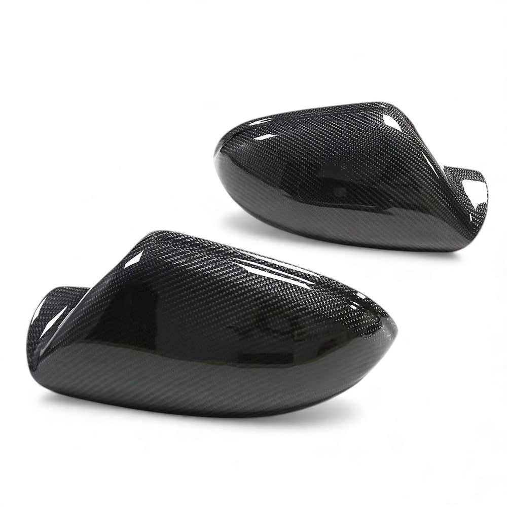 Coques de rétroviseurs fibre de carbone pour Audi A7, S7, RS7 C7 (2013 à 2018), sans assistant angle mort