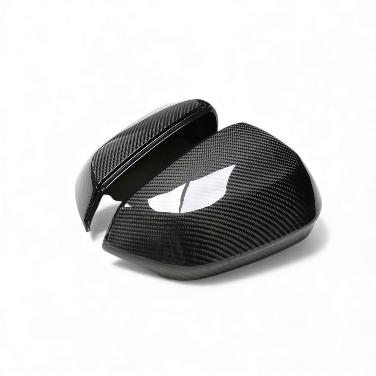 Coques de rétroviseurs fibre de carbone pour Audi Q2, SQ2 (2019 à 2025), vue 7