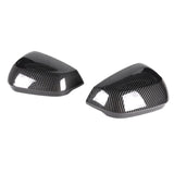 Coques de rétroviseurs fibre de carbone pour Audi Q3, RSQ3 II (2019 à 2025), vue 3