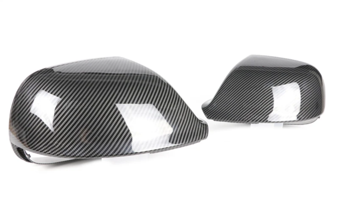 Coques de rétroviseurs fibre de carbone pour Audi Q5, SQ5 I (2009 à 2015), vue 3