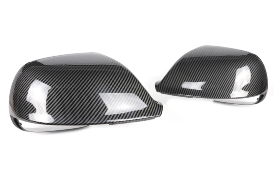 Coques de rétroviseurs fibre de carbone pour Audi Q5, SQ5 I (2009 à 2015), vue 4