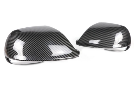 Coques de rétroviseurs fibre de carbone pour Audi Q5, SQ5 I (2009 à 2015), vue 4