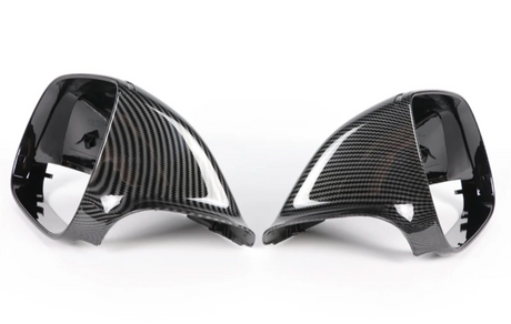 Coques de rétroviseurs fibre de carbone pour Audi Q5, SQ5 I (2009 à 2015), vue 5