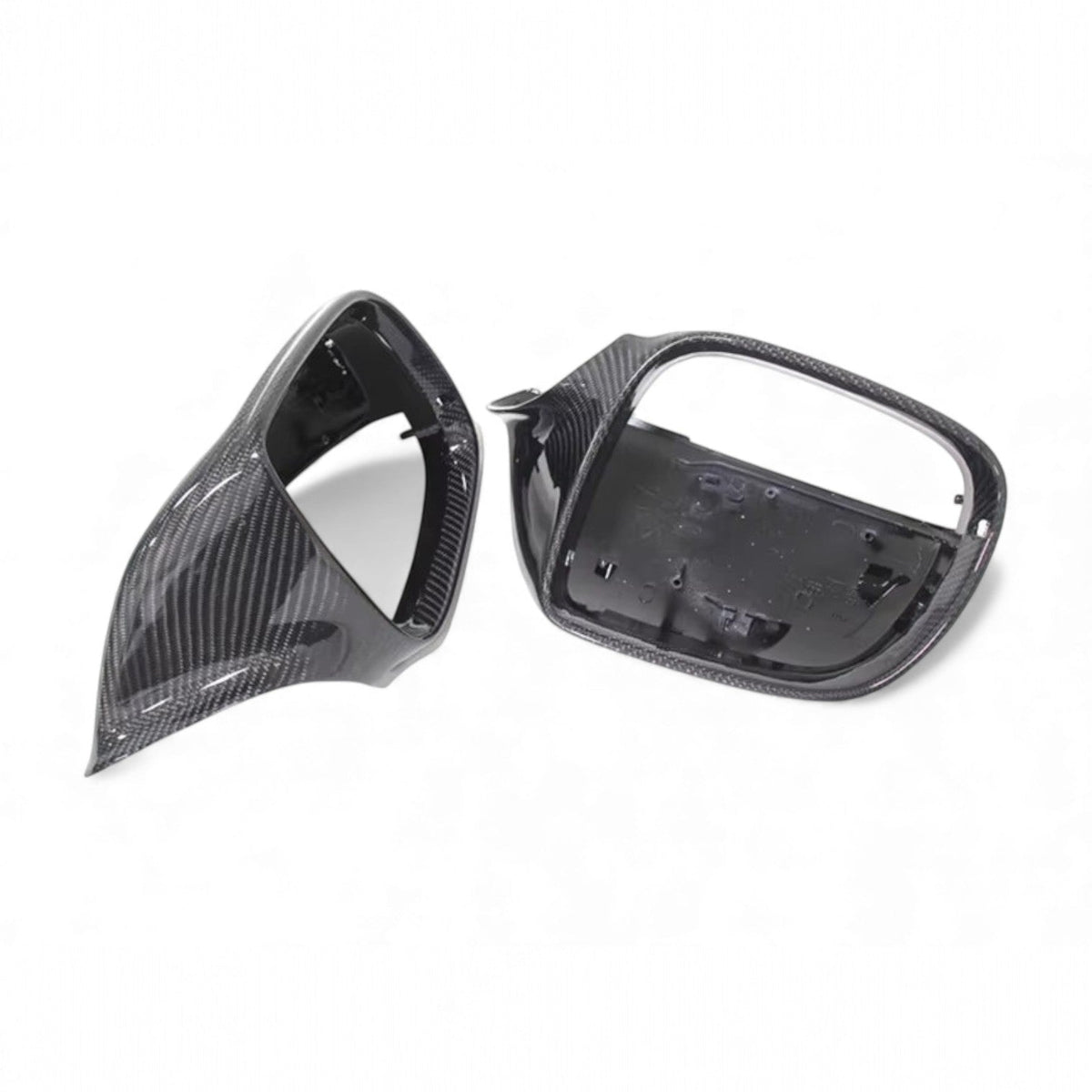 Coques de rétroviseurs fibre de carbone pour Audi Q5, SQ5 I (2009 à 2015), vue 14