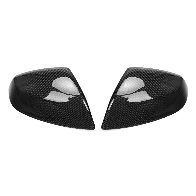 Coques de rétroviseurs fibre de carbone pour Audi Q7, SQ7 II (2016 à 2023), vue 2