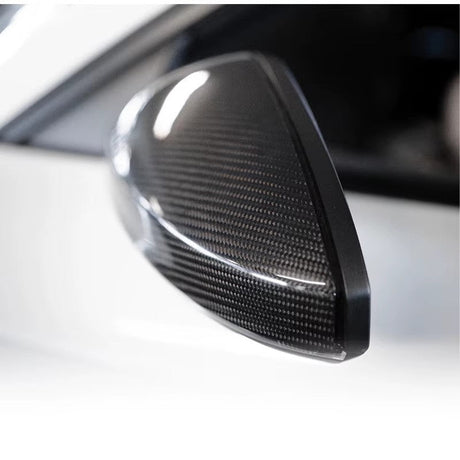 Coques de rétroviseurs fibre de carbone pour Audi TT, TTS, TTRS III (2014 à 2023), vue 3