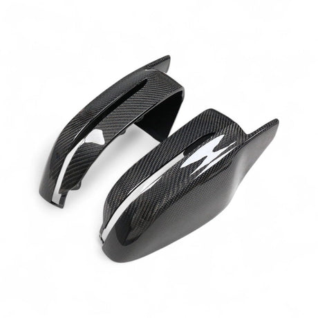 Coques de rétroviseurs en fibre de carbone pour BMW Série 4 G22 (2020 à 2025), vue 4