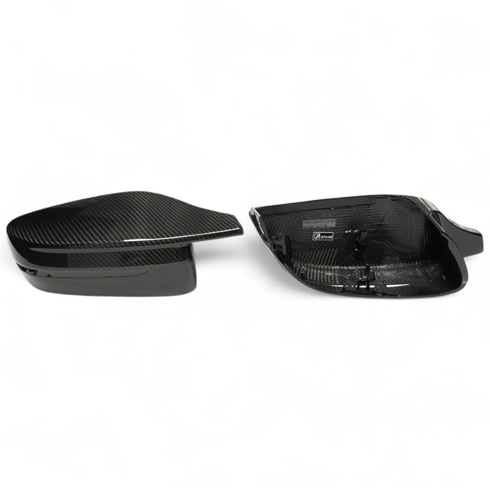 Coques de rétroviseurs en fibre de carbone pour BMW Série 4 G22 (2020 à 2025), vue 7