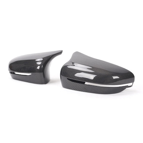 Coques de rétroviseurs en fibre de carbone look M5 Competition pour BMW M5 F90 (2018 à 2023), vue 2