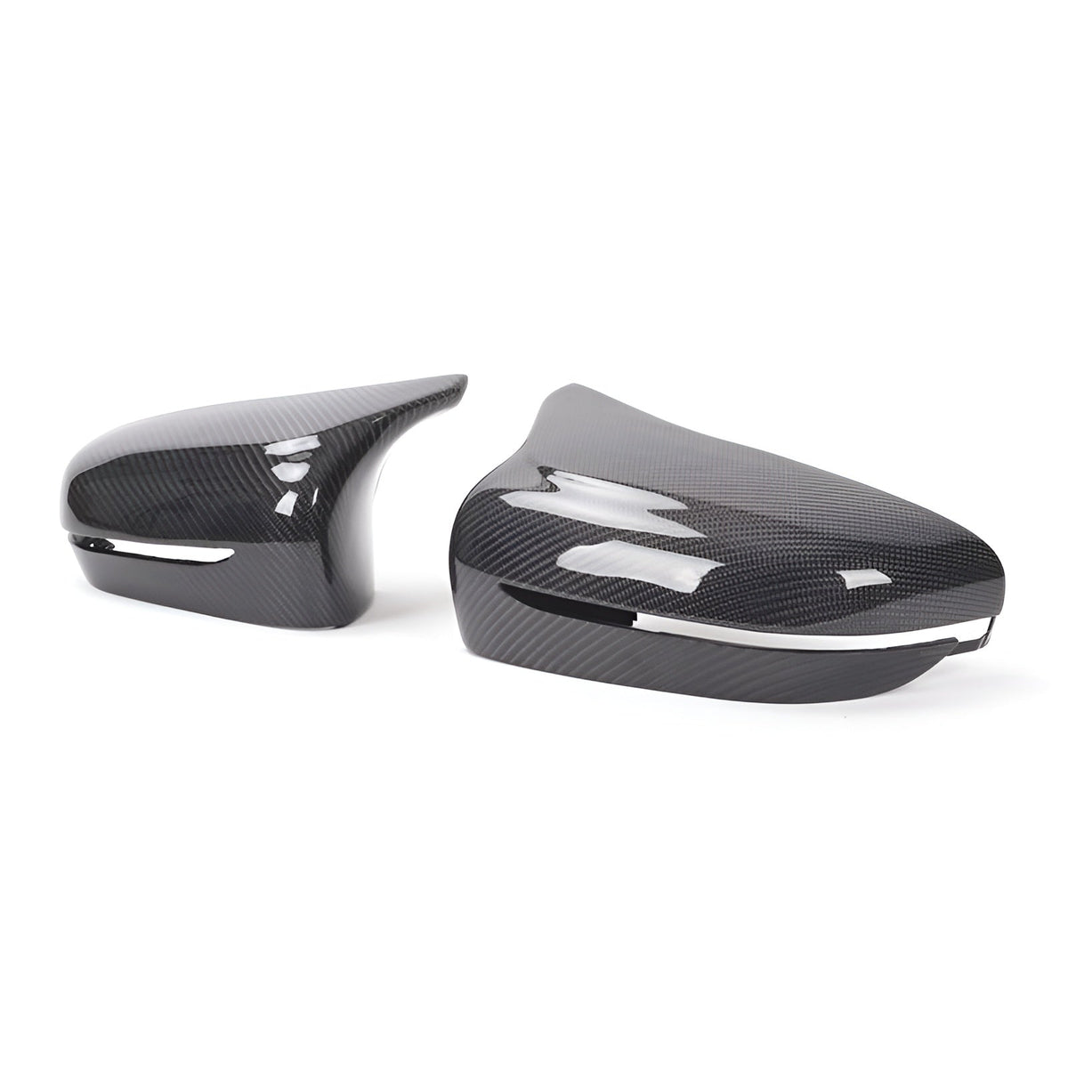 Coques de rétroviseurs en fibre de carbone look M8 Competition pour BMW M8 F91 (2018 à 2023), vue 2
