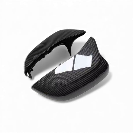 Coques de rétroviseurs en fibre de carbone look M8 Competition pour BMW M8 F91 (2018 à 2023), vue 3