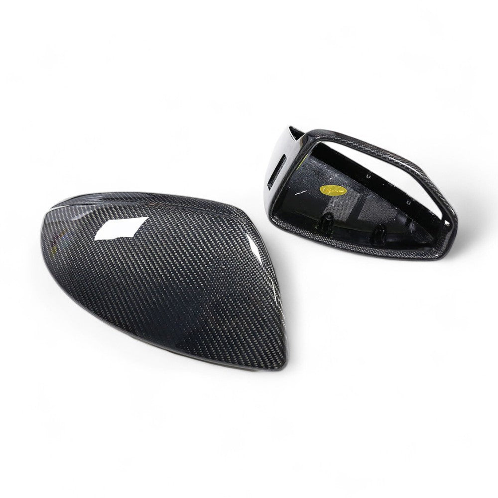 Coques de rétroviseurs fibre de carbone Performance pour Audi A7, S7, RS7 C8 (2018 à 2025), vue 6