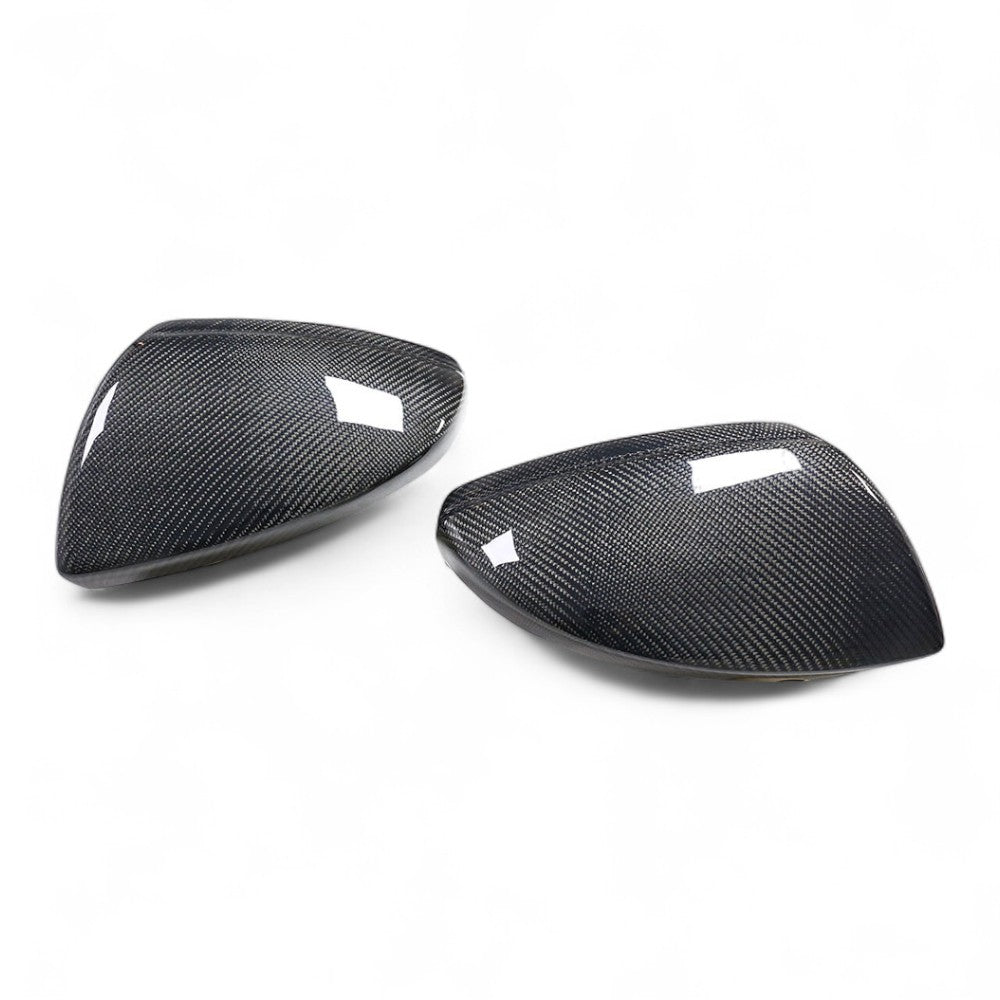 Coques de rétroviseurs fibre de carbone Performance pour Audi A8, S8 D5 (2017 à 2025), vue 4