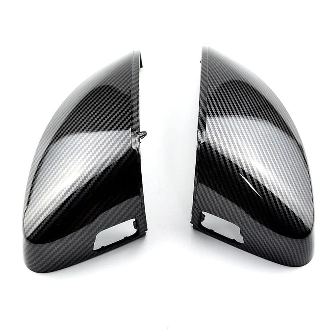 Coques de rétroviseurs look carbone pour Audi A3 8V (2012 à 2020), avec side assist