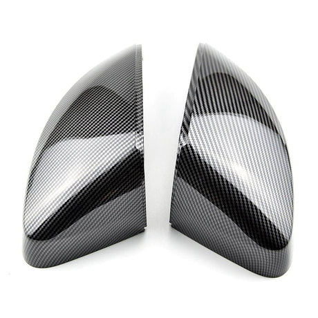 Coques de rétroviseurs look carbone pour Audi A3 8V (2012 à 2020), sans side assist