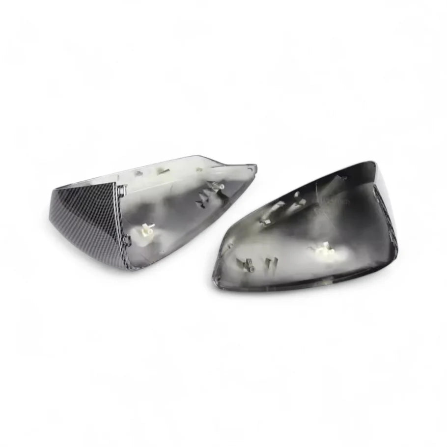 Coques de rétroviseurs look carbone pour Audi A3 8Y (2020 à 2025), sans side assist